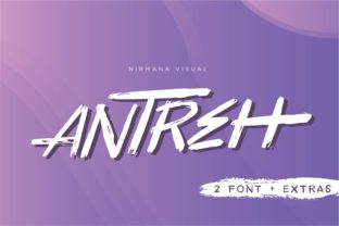 Antreh: A Bold Typeface for Modern Branding
