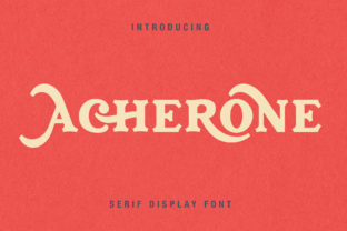 Archerone: A Vintage-Inspired Display Font for Creative Crafters