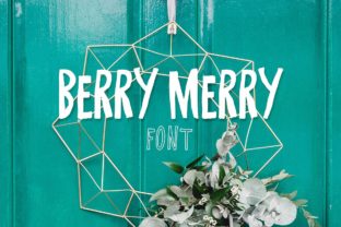 Berry Merry Font for Creative Makers and Handmade Sellers