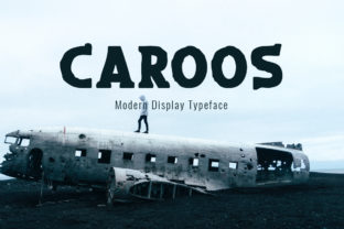 Caroos: A Modern Display Font for Eye-Catching Campaigns