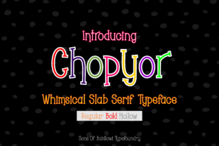 Chopyor: The Playful Serif Font That Elevates Your Brand
