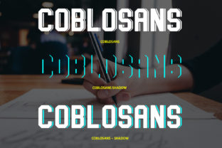Coblosans: A Display Font That Breathes Character Into Every Design