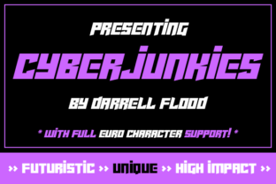 Cyberjunkies: A Font That Elevates Your Brand’s Visual Identity