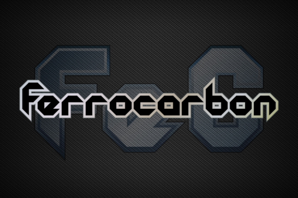 Ferrocarbon Family for Bold and Futuristic Branding