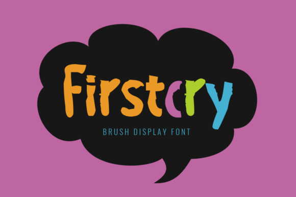 Firstcry: A Playful Display Font for Creative Web Design