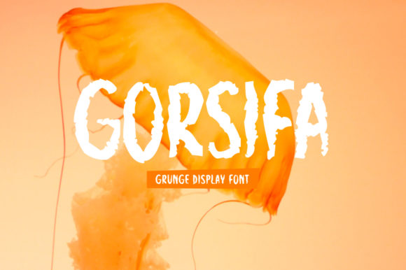 Gorsifa: A Bold Display Font for Memorable Branding