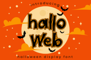 Halloweb: A Spooky Display Font for Editorial Design