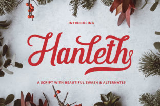 Hantleth: A Vintage Font for Bold Branding and Creative Design