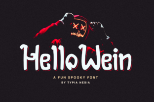 Hello Wein: A Fun and Spooky Display Font for Creative Branding
