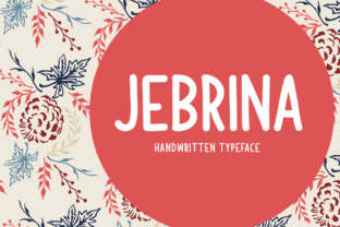 Jebrina: A Playful Display Font for Creative Product Design