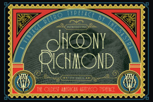 Jhoony Richmond: A Display Font with Artdeco Elegance