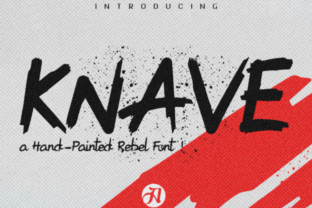 Knave: A Bold Display Font for Editorial Impact