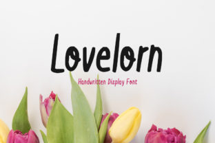 Lovelorn: A Romantic Display Font for Campaigns That Capture the Heart