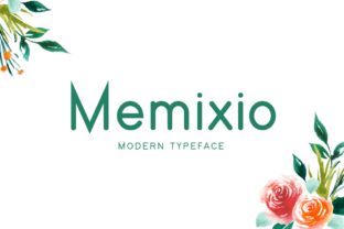 Memixio: A Modern Display Font for Bold Branding