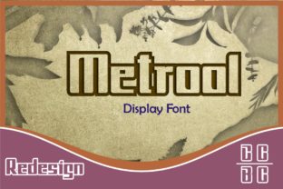 Metrool: A Bold Display Font for Editorial Design