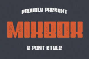 MixBox Family: A Display Font for Editorial Excellence