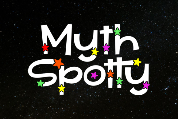 Myth Spotty: The Font That Turns Campaigns Into Starry Moments