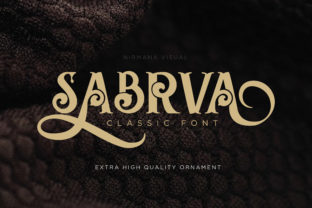 Sabrva: The Display Font That Elevates Your Brand’s Visual Identity
