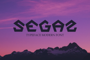 Segaz: The Font That Elevates Your Campaigns with Modern Elegance