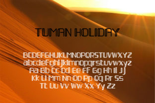 Tuman Holiday Font Review and Download