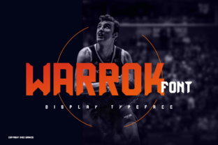 Warrok: A Bold Display Font for Impactful Campaigns